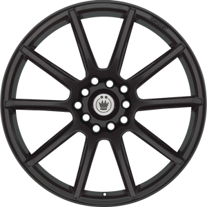 Konig Control Matte Black 17x7 +40 5x108|5x114.3mm 73.1mm - Wheelwiz