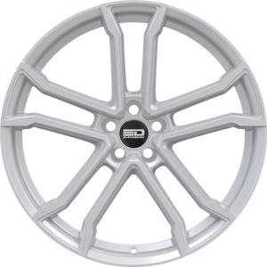 Euro Design Monaco - EFS Hyper Silver 18x8 +25 5x100|5x105|5x110|5x112|5x115|5x118|5x108|5x114.3|5x98mm 72.6mm - WheelWiz