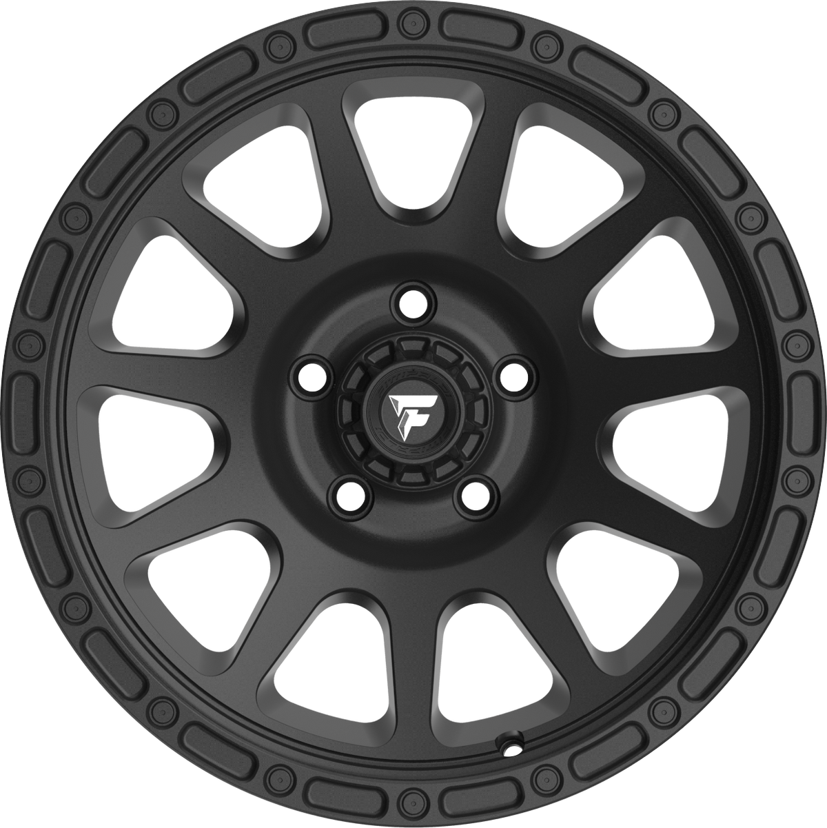 Fittipaldi FT105SB Satin Black 20x9 +18 8x165.1mm 125.2mm - Wheelwiz