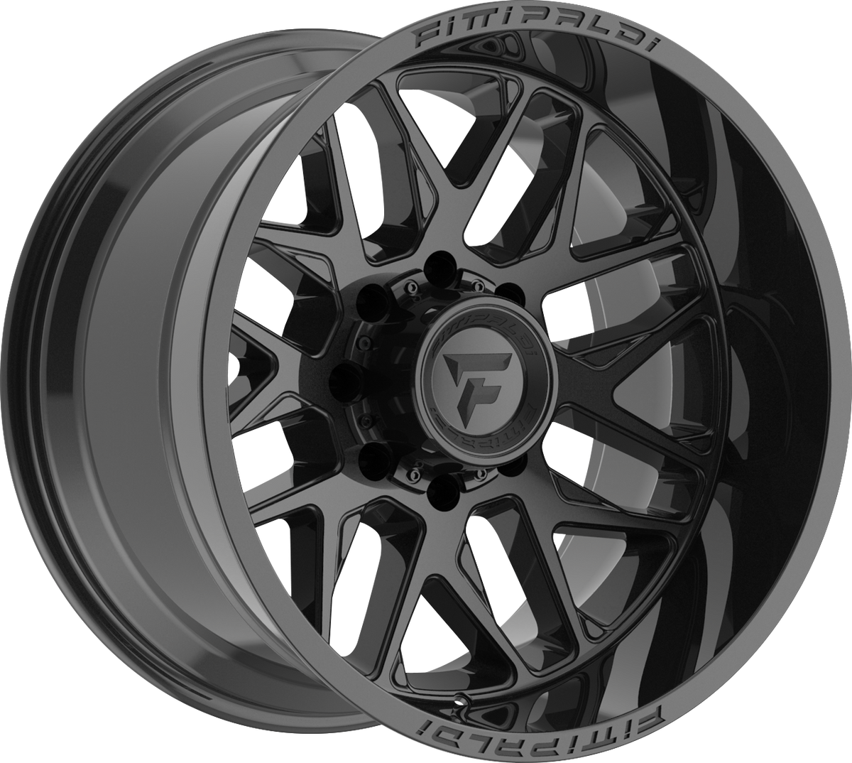 Fittipaldi FA19 Gloss Black 20x12 -44 6x135|6x139.7mm 106.2mm - Wheelwiz