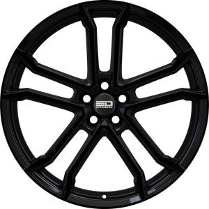 Euro Design Monaco - EFS Gloss Black 18x8 +35 5x100|5x105|5x110|5x112|5x115|5x118|5x108|5x114.3|5x98mm 72.6mm - WheelWiz