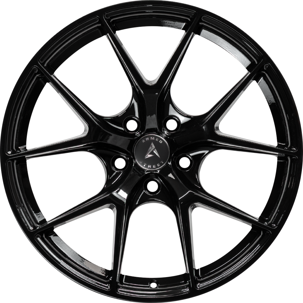 Armed Wheels Sniper Gloss Black 18x9 +35 5x113mm 74.1mm - Wheelwiz