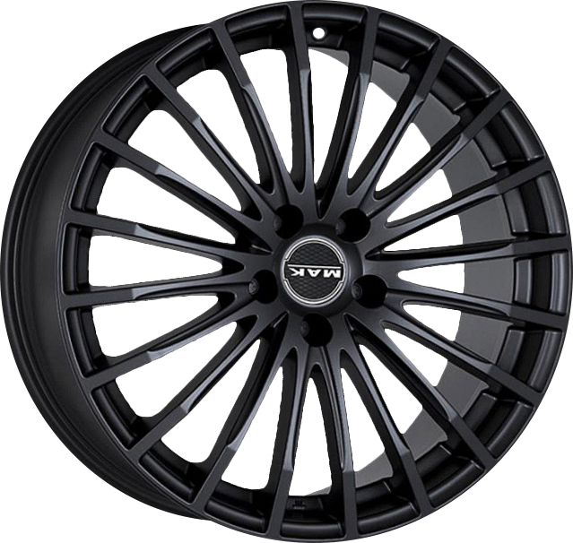 MAK FATALE Matte Gun Metallic 18x8 +40 5x114.3mm 56.1mm - Wheelwiz