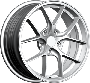 YKW Replica MF5 Silver 19x8.5 +40 5x114.3mm 64.1mm - Wheelwiz