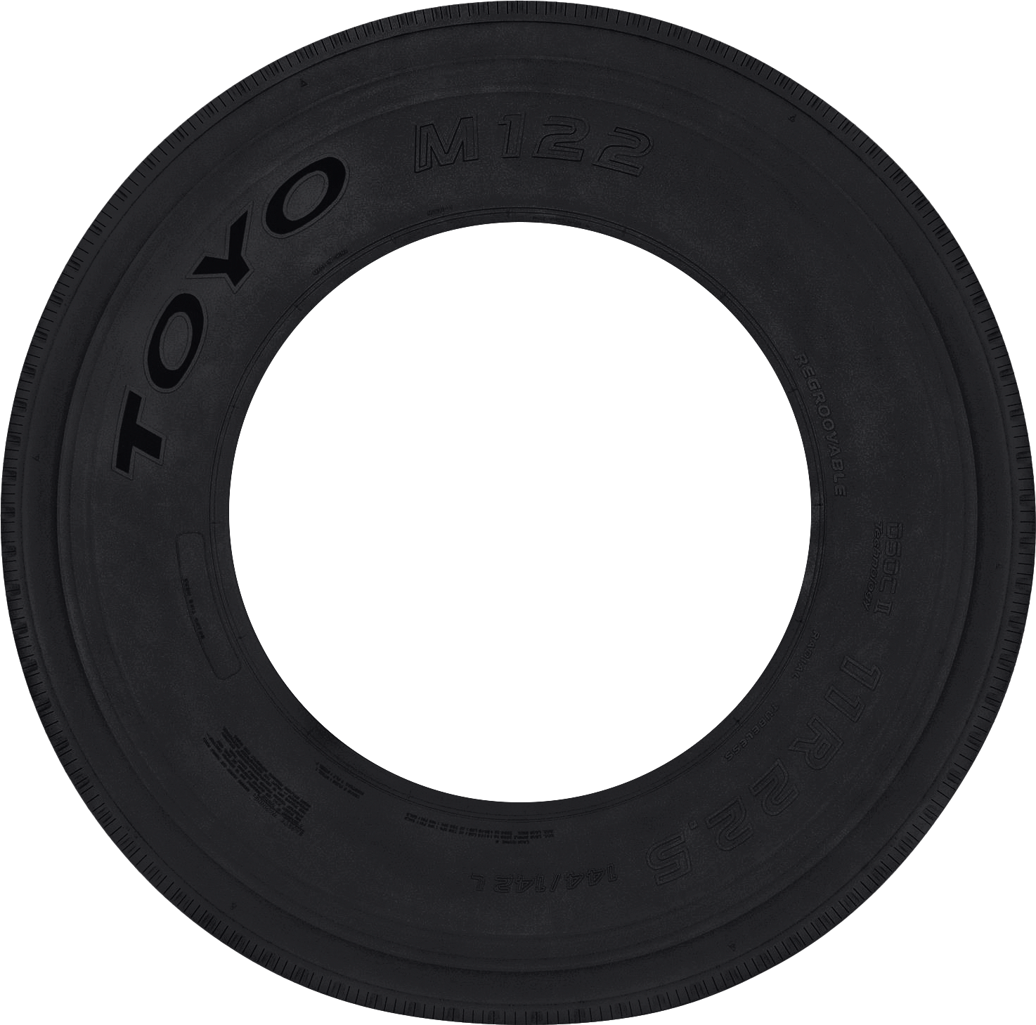 Toyo M122 255/70R22.5 - Wheelwiz