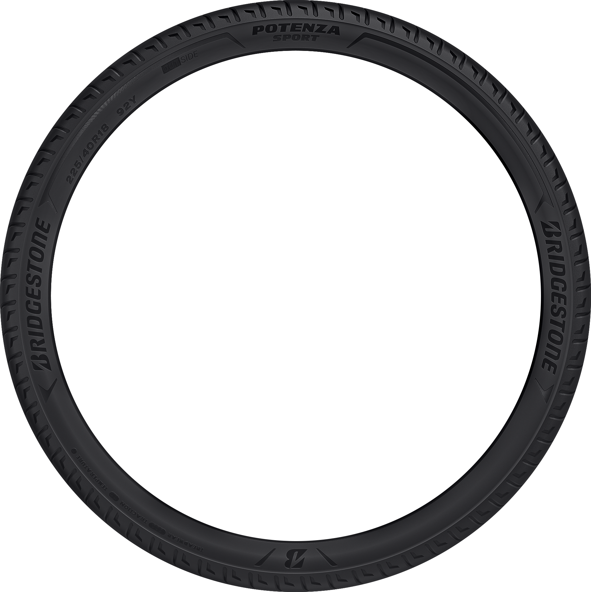 Bridgestone Potenza Sport RFT 255/35R22