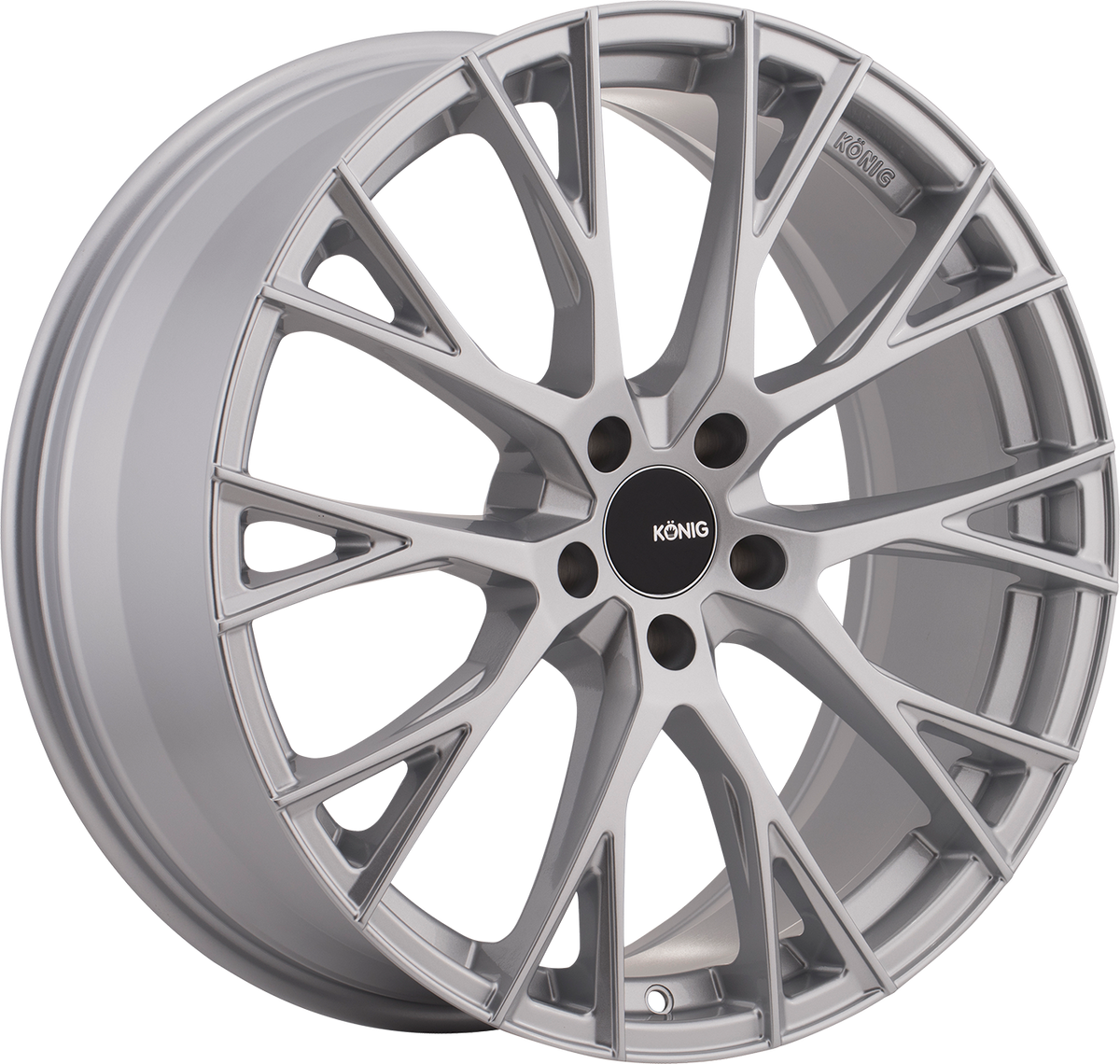 Konig Interflow Metallic Silver 17x8 +35 5x120mm 72.6mm - Wheelwiz