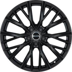 MAK Kent Gloss Black 22x9 +43 5x108mm 63.4mm - Wheelwiz