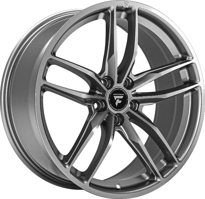 Fittipaldi FS361S Brushed Silver 18x8 +35 5x114.3mm 73.1mm - Wheelwiz