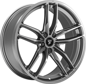 Fittipaldi FS361S Brushed Silver 18x8 +35 5x112mm 66.6mm - Wheelwiz