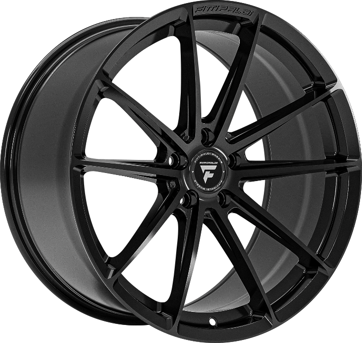 Fittipaldi FS362B Gloss Black 20x8.5 +15 5x115mm 71.5mm - Wheelwiz