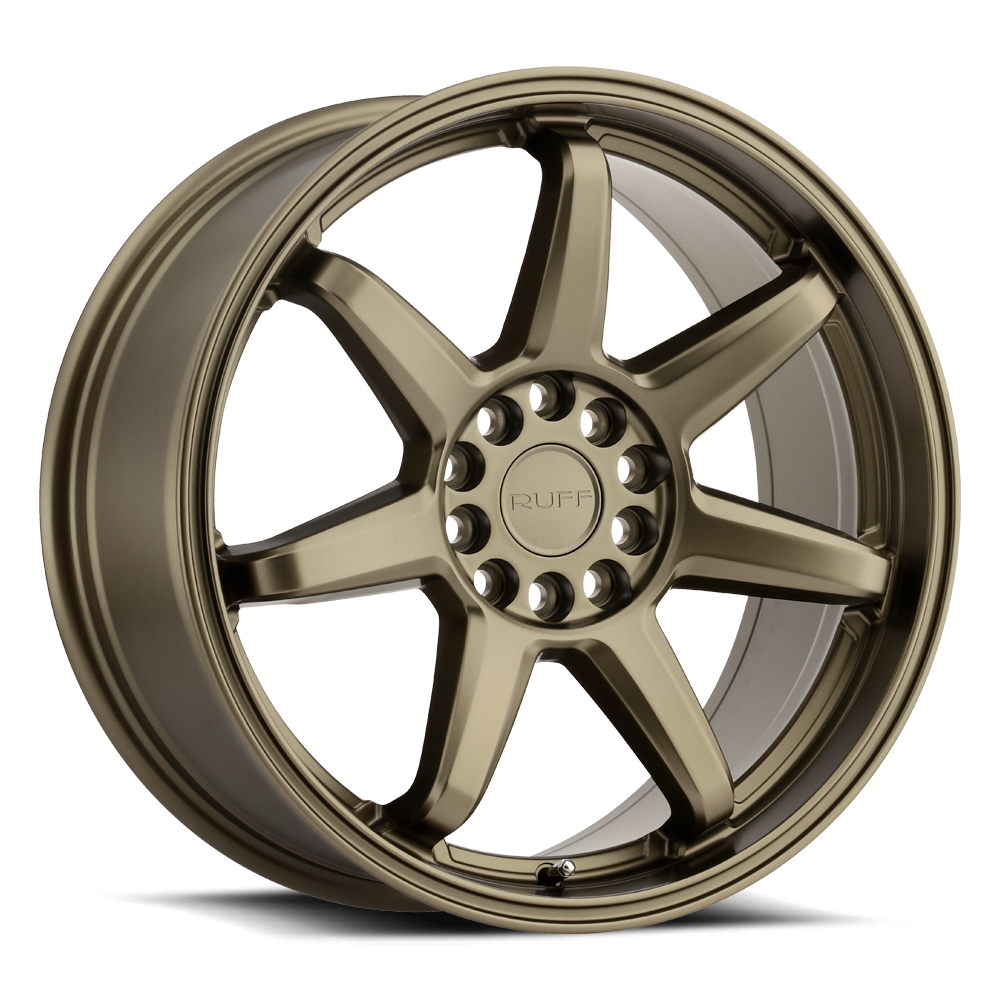 Ruff SHIFT Bronze 18x8 +38 5x100|5x114.3mm 72.1mm - WheelWiz