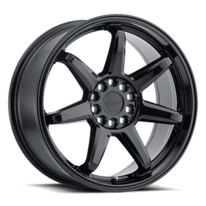 Ruff SHIFT Gloss Black 18x8 +38 5x112|5x120mm 72.1mm - WheelWiz