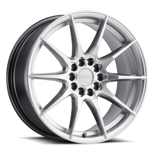 Ruff SPEEDSTER Hyper Silver 17x7.5 +38 5x100|5x114.3mm 72.1mm - WheelWiz