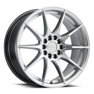 Ruff SPEEDSTER Hyper Silver 18x8 +38 5x108|5x114.3mm 72.1mm - WheelWiz