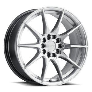 Ruff SPEEDSTER Hyper Silver 18x8 +38 5x108|5x114.3mm 72.1mm - WheelWiz