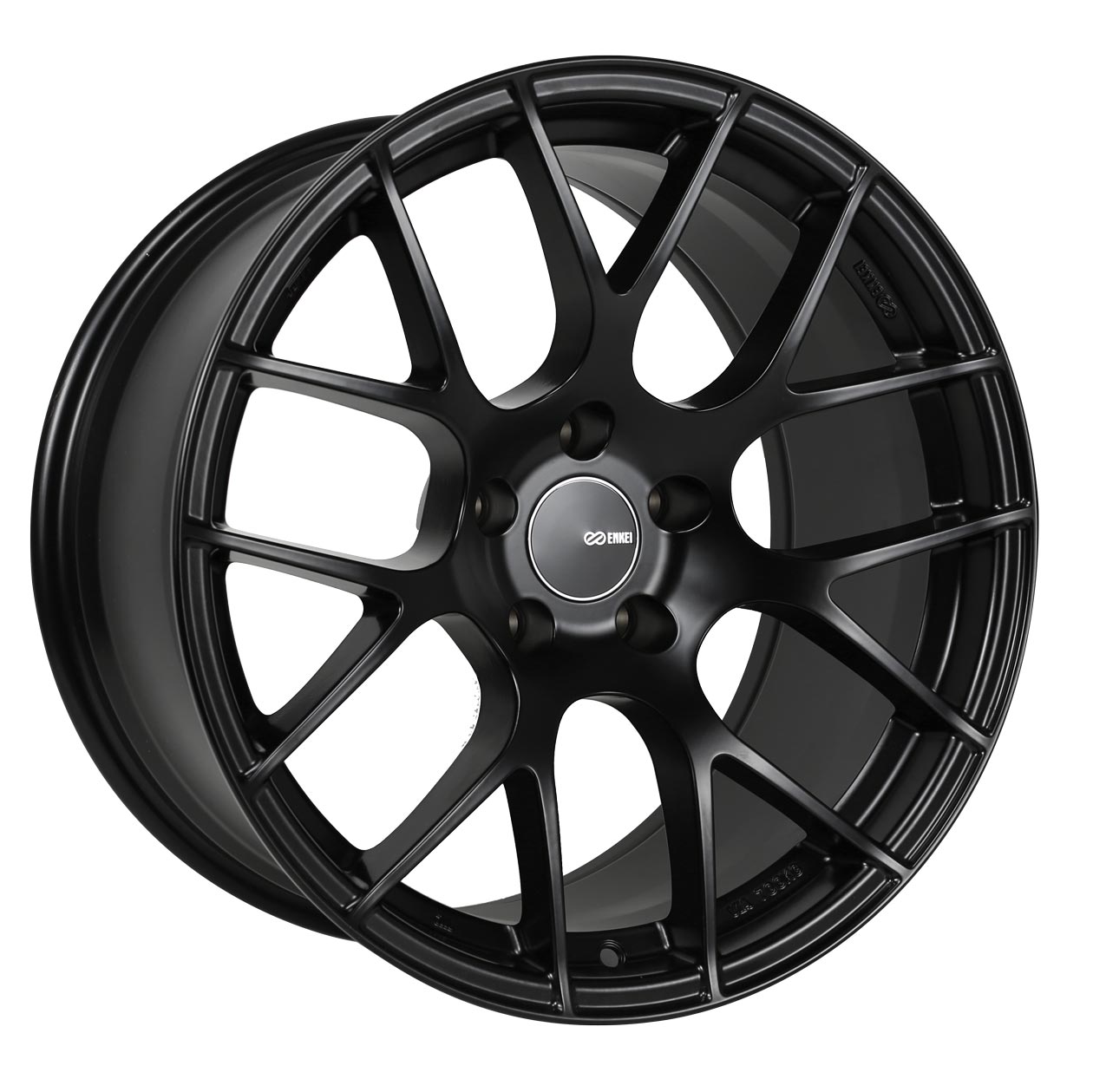 Enkei RAIJIN Black Paint 19x9.5 +35 5x114.3mm 72.6mm | Wheelwiz