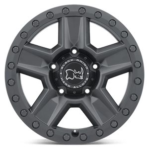 Black Rhino RAVINE Matte Black 17x8.5 0 5x139.7mm 78.1mm - Wheelwiz