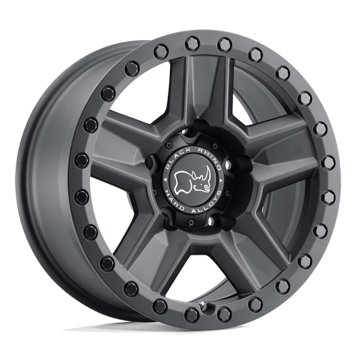Black Rhino RAVINE Matte Black 17x8.5 +35 5x127mm 71.5mm - Wheelwiz