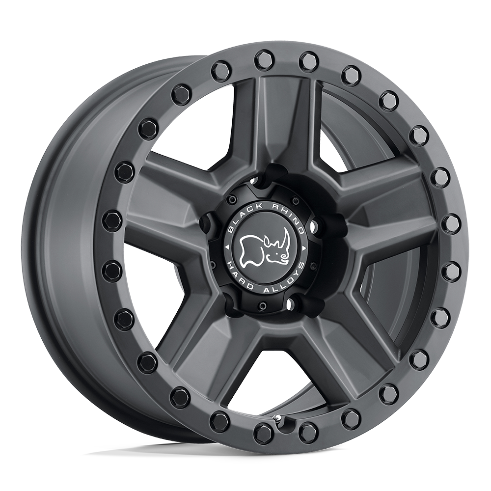Black Rhino RAVINE Matte Black 20x9 +35 5x127mm 71.5mm - WheelWiz