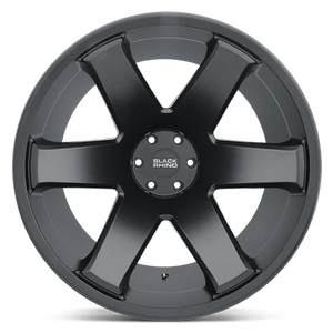 Black Rhino RAZE Matte Black 24x14 -76 8x165.1mm 122.4mm - WheelWiz