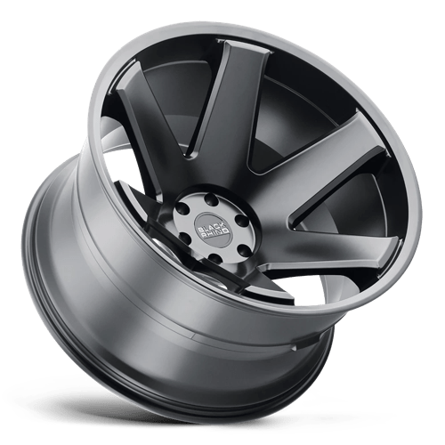 Black Rhino RAZE Matte Black 24x14 -76 8x170mm 125.1mm - WheelWiz