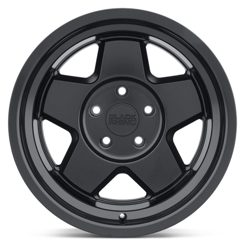Black Rhino REALM Matte Black 17x9.5 -18 5x127mm 71.5mm - Wheelwiz