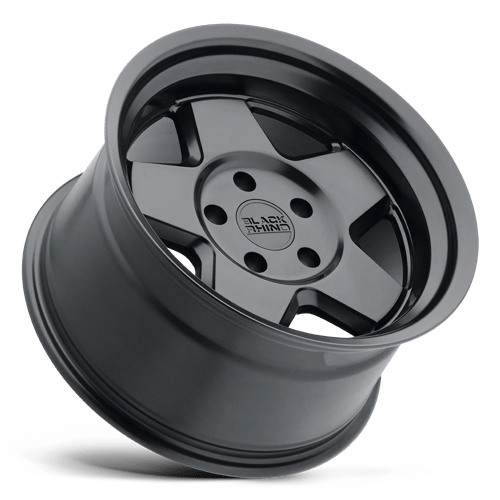 Black Rhino REALM Matte Black 18x9.5 -18 5x127mm 71.5mm - Wheelwiz