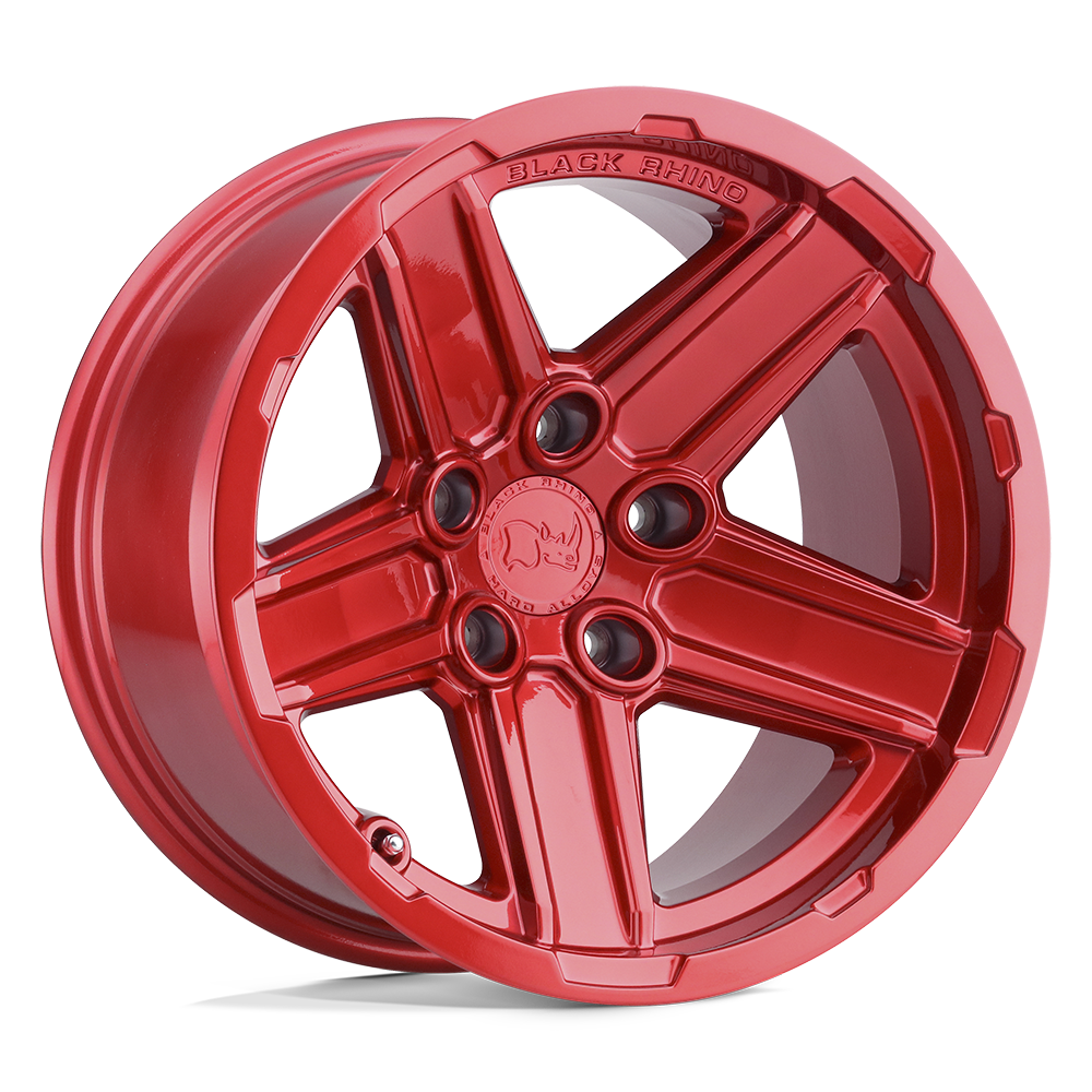 Black Rhino RECON Candy Red 20x9.5 -32 5x127mm 71.5mm - WheelWiz
