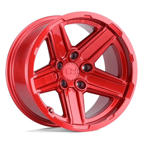 Black Rhino RECON Candy Red 17x9.5 -32 5x127mm 71.5mm - WheelWiz