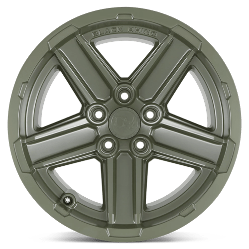 Black Rhino RECON Olive Drab Green 17x9.5 -32 5x127mm 71.5mm - Wheelwiz