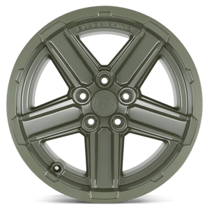 Black Rhino RECON Olive Drab Green 17x9.5 -32 5x127mm 71.5mm - Wheelwiz