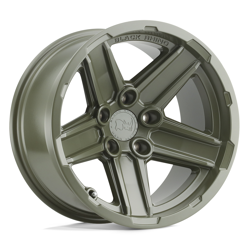 Black Rhino RECON Olive Drab Green 20x9.5 -32 5x127mm 71.5mm - WheelWiz