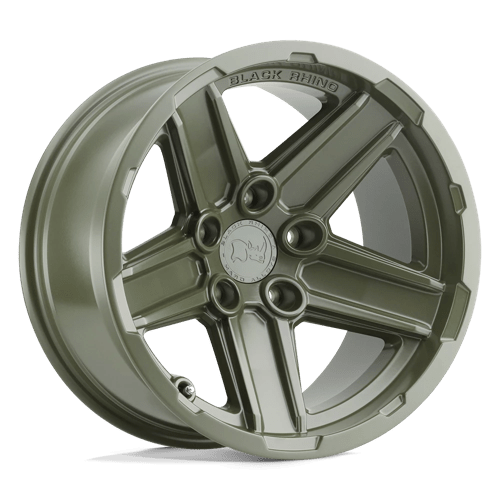 Black Rhino RECON Olive Drab Green 17x9.5 -32 5x127mm 71.5mm - Wheelwiz