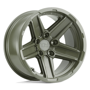 Black Rhino RECON Olive Drab Green 18x9.5 -32 5x127mm 71.5mm - Wheelwiz