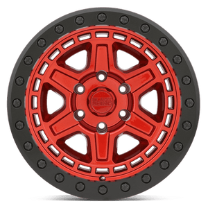 Black Rhino RENO Candy Red W/ Black Ring & Bolt 20x9.5 -18 5x127mm 71.5mm - Wheelwiz