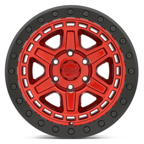 Black Rhino RENO Candy Red W/ Black Ring &amp; Bolt 20x9.5 -18 5x127mm 71.5mm - Wheelwiz