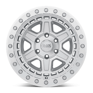 Black Rhino RENO Silver W/ Mirror Face & Lip 17x9 0 6x139.7mm 112.1mm