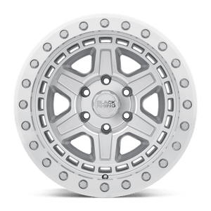 Black Rhino RENO Silver W/ Mirror Face & Lip 17x9 0 6x135mm 87.1mm