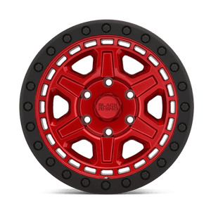 Black Rhino RENO Candy Red W/ Black Ring & Bolt 17x9 0 6x139.7mm 112.1mm - Wheelwiz