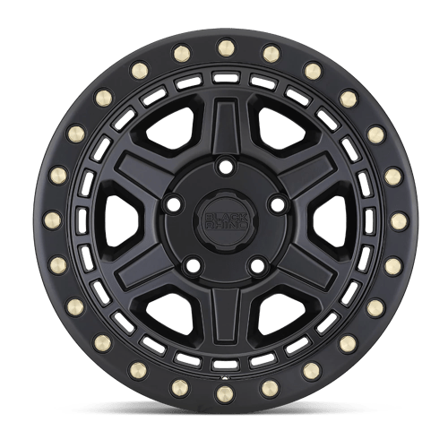 Black Rhino RENO Matte Black W/ Brass Bolts 18x9.5 0 5x139.7mm 78.1mm - WheelWiz