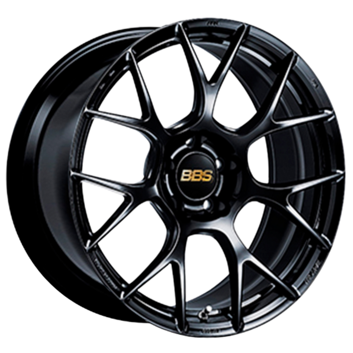 BBS RE-V7 19x8.5 +43 5x112 PFS GLOSS BLACK - WheelWiz