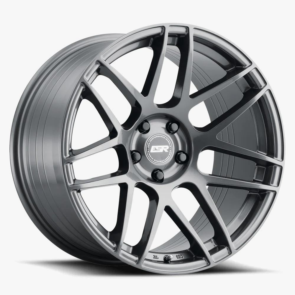 ESR Wheels RF1 Gloss Graphite 18x8.5 +30 5x120mm 72.6mm - Wheelwiz