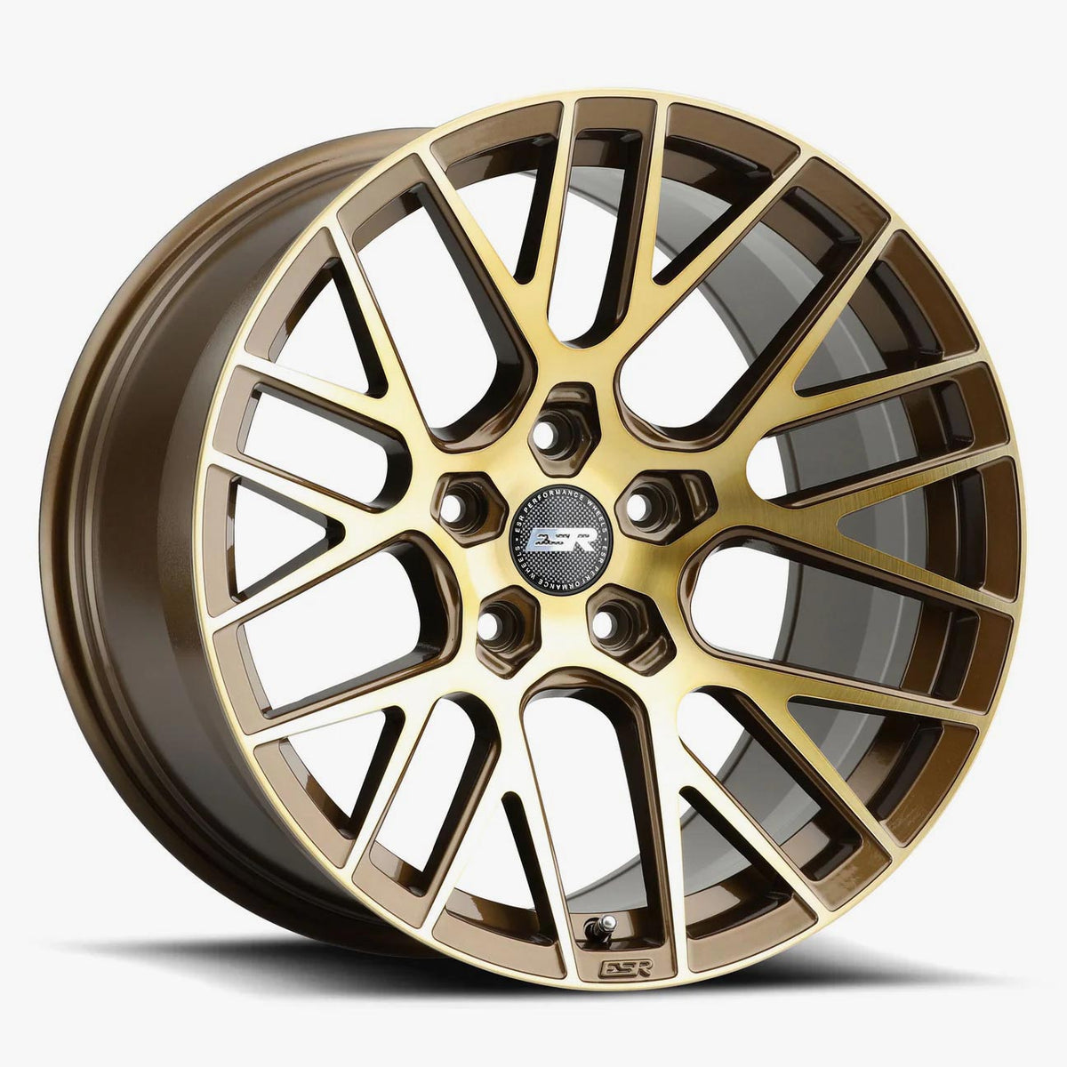 ESR Wheels RF11 GLOSS BRUSHED BRONZE 18x10.5 +22 5x100mm 72.6mm