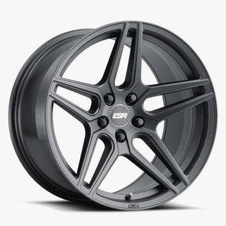 ESR Wheels Forgetech Series RF15 Matte Graphite 18x10.5 +22 5x112mm 73.1mm