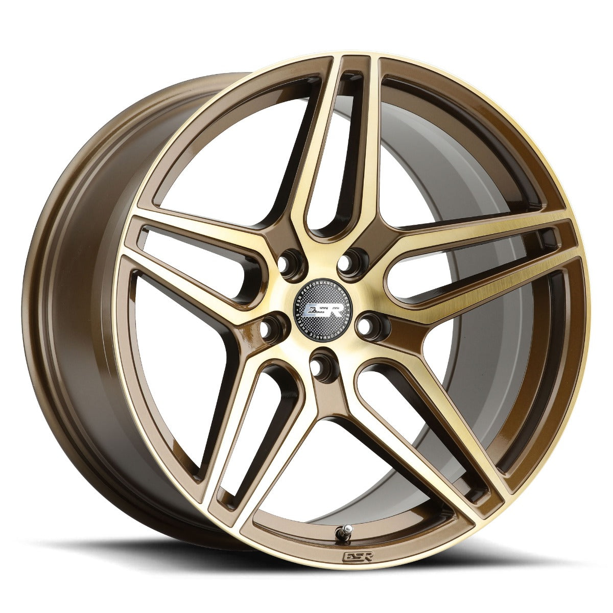 ESR Wheels RF15 GLOSS BRUSHED BRONZE 19x9.5 +22 5x120mm 72.6mm - Wheelwiz