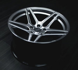 ESR Wheels RF15 Brushed Hyper Silver 18x9.5 +35 5x114.3mm 72.6mm