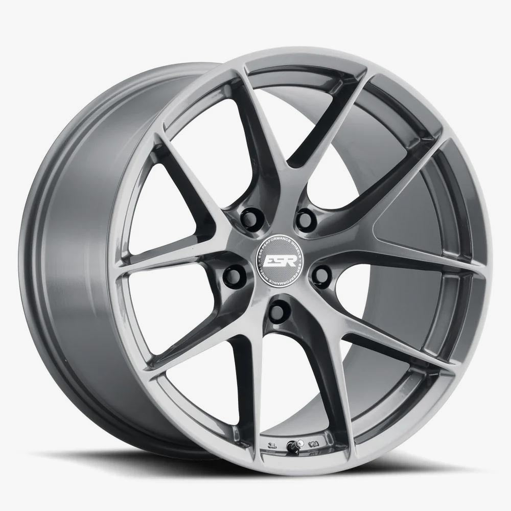 ESR RF2 Gloss Graphite 18x9.5 +35 5x120.6mm 72.6mm - Wheelwiz