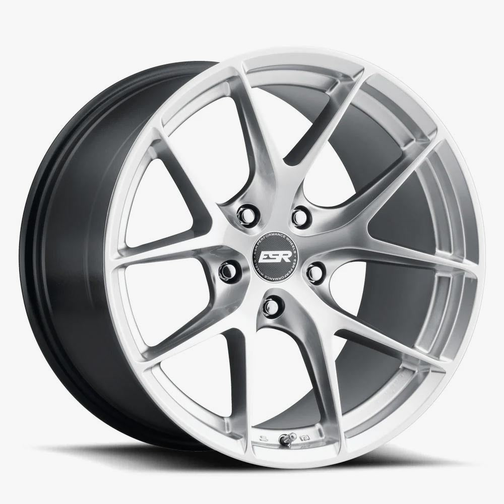 ESR RF2 Hyper Silver 19x8.5 +30 5x112mm 72.6mm - Wheelwiz
