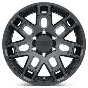 Black Rhino RIDGE Matte Black 17x8.5 -18 6x139.7mm 112.1mm - WheelWiz